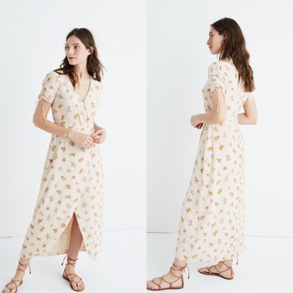 Madewell Dresses & Skirts - NWT Madewell | Silk Field Bouquet Maxi Dress